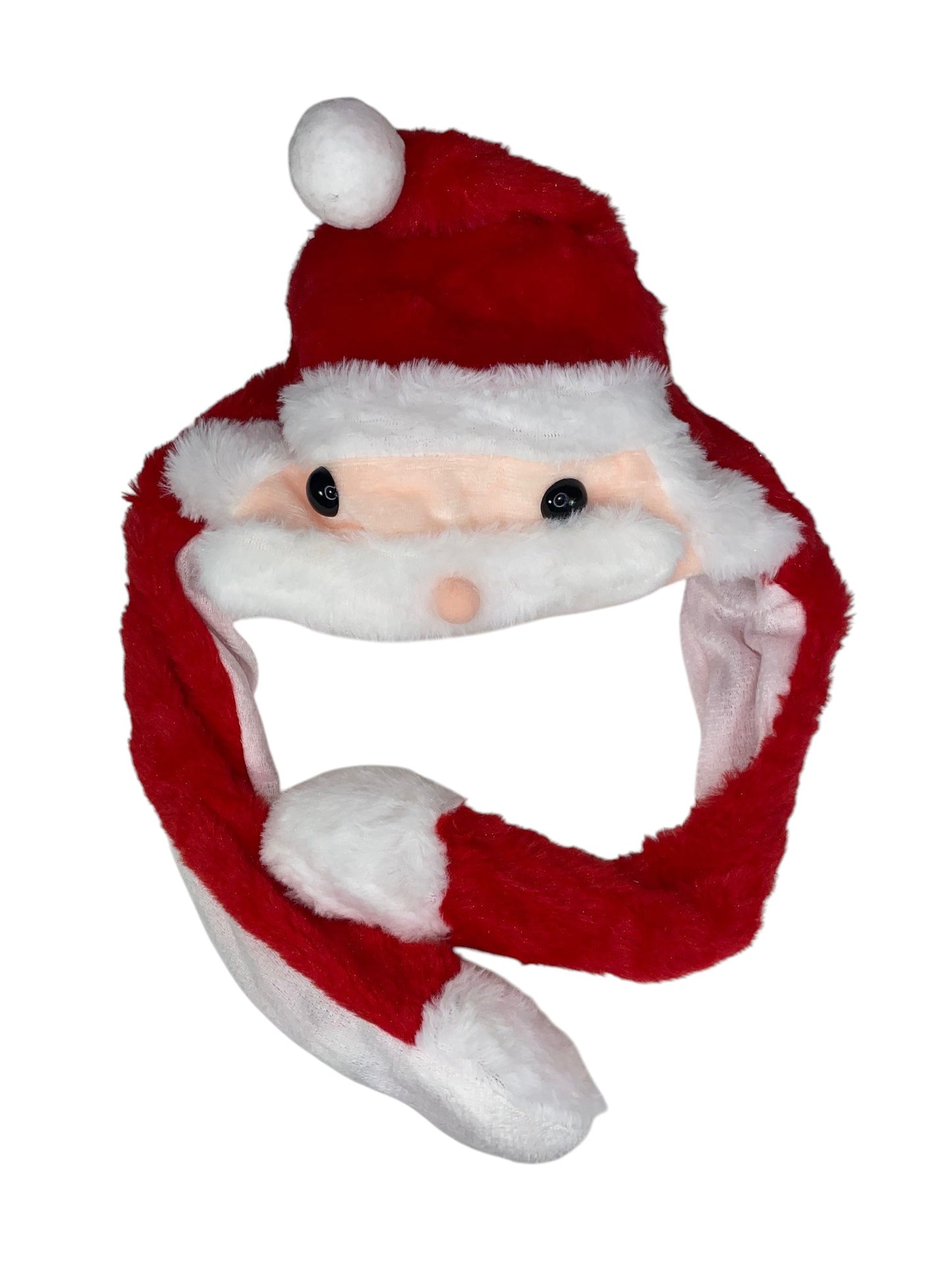 Christmas Santa Face LED Light Beanie HA3810-3D. (12PC)