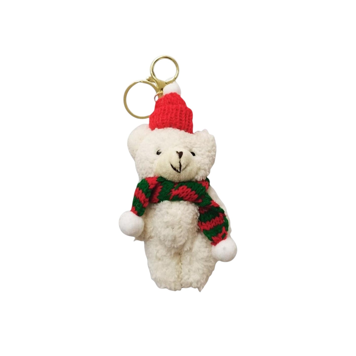 Christmas Muffler Bear Key Chain SS41014-21..(12PC)