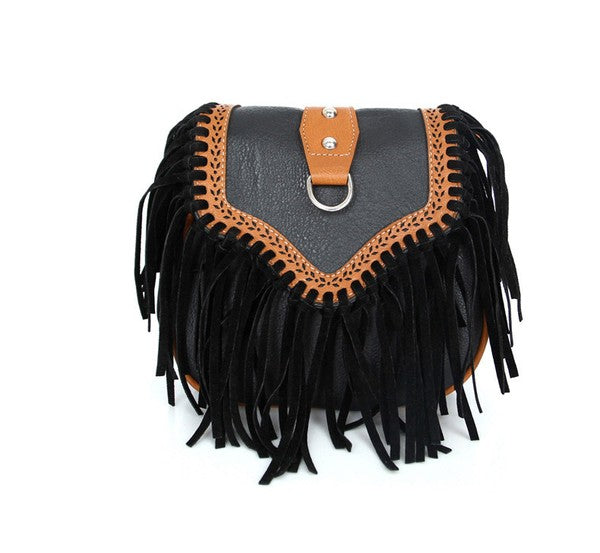 Boho Tassel Crossbody Bag SS2828-43 (12PC)