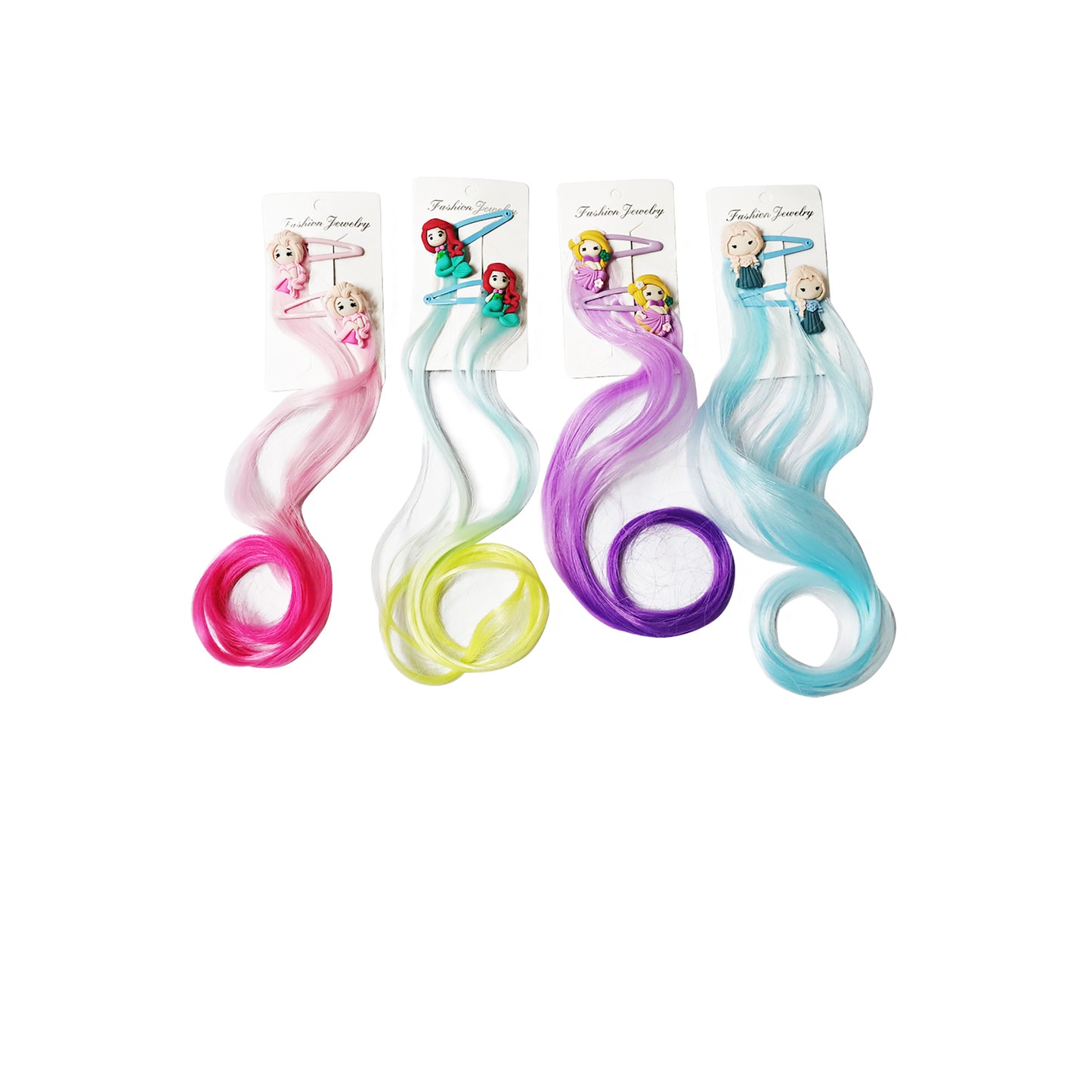 Gradation Wig Cartoon Hair Decoration 21015-40 (12PC)