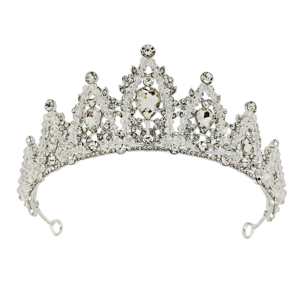 Crystal Tiara Crown CR111-37 (1pc)