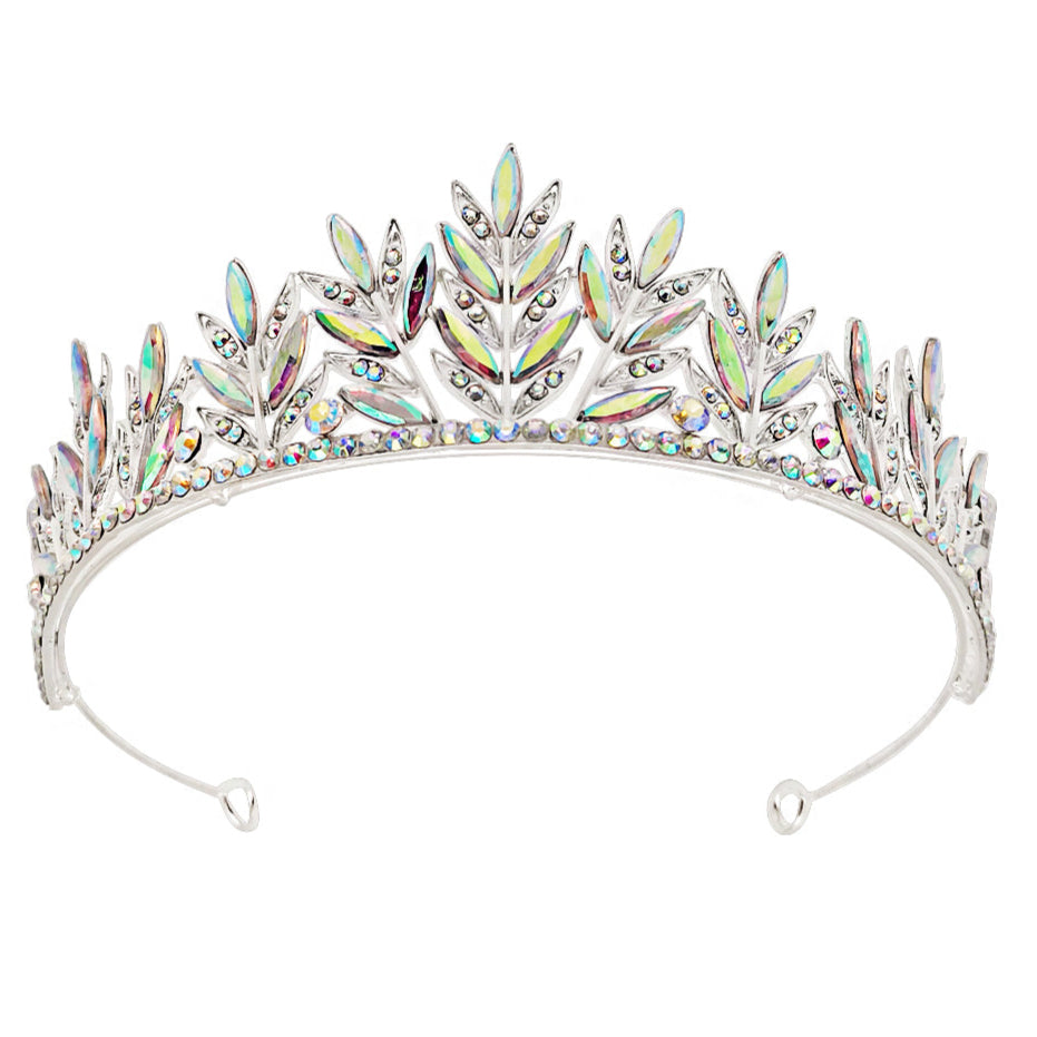 Crystal Tiara Crown CR111-6 (1pc)