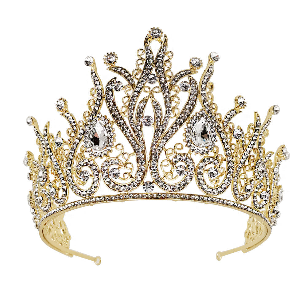 Crystal Tiara Crown CR1116-26 (1pc)