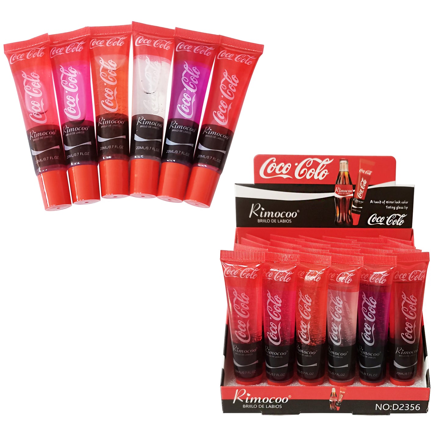 Funny Soda Lip Oil D2356 (24PC)