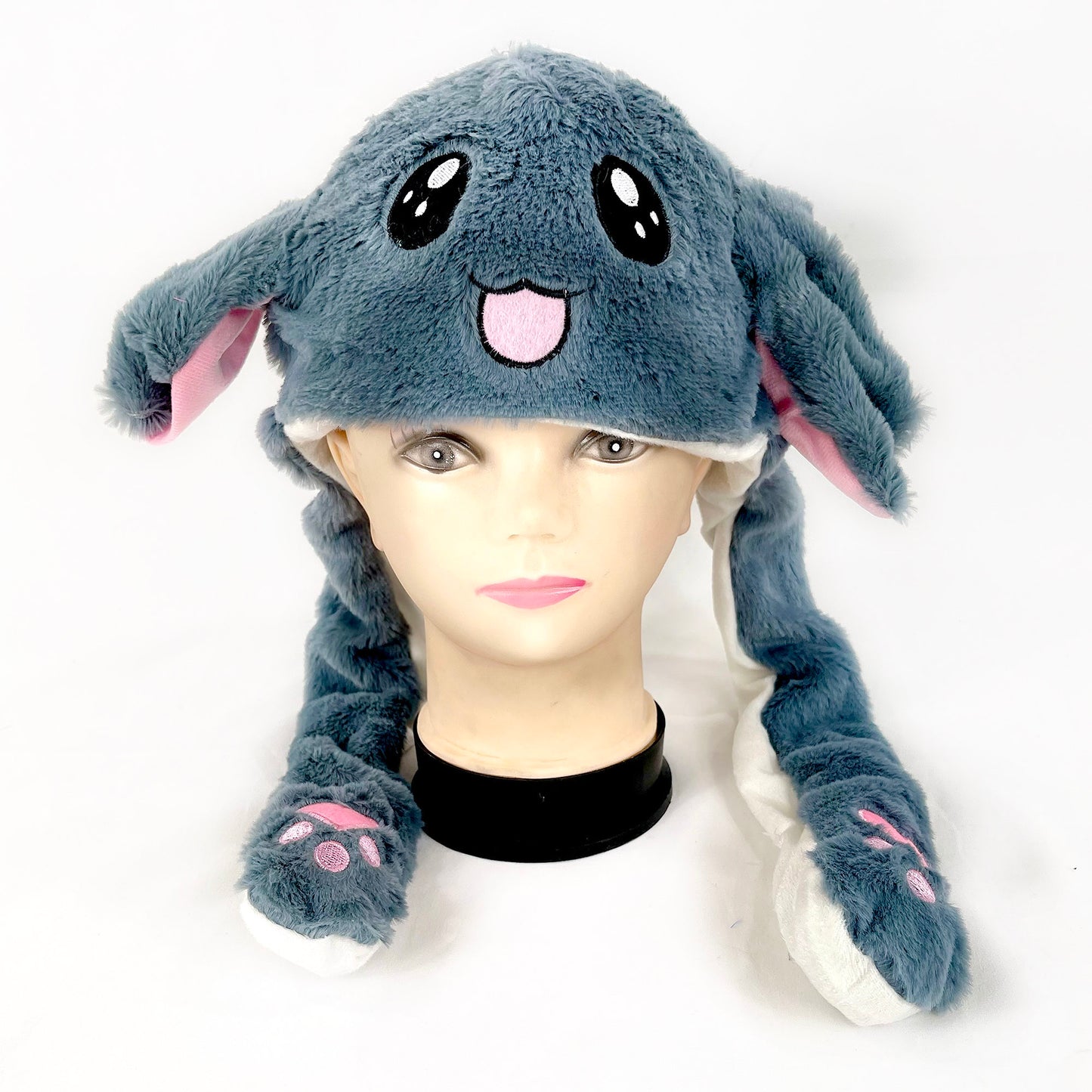 Cute Cartoon Face Moving Ear Beanie HA1215-2D (12PC)