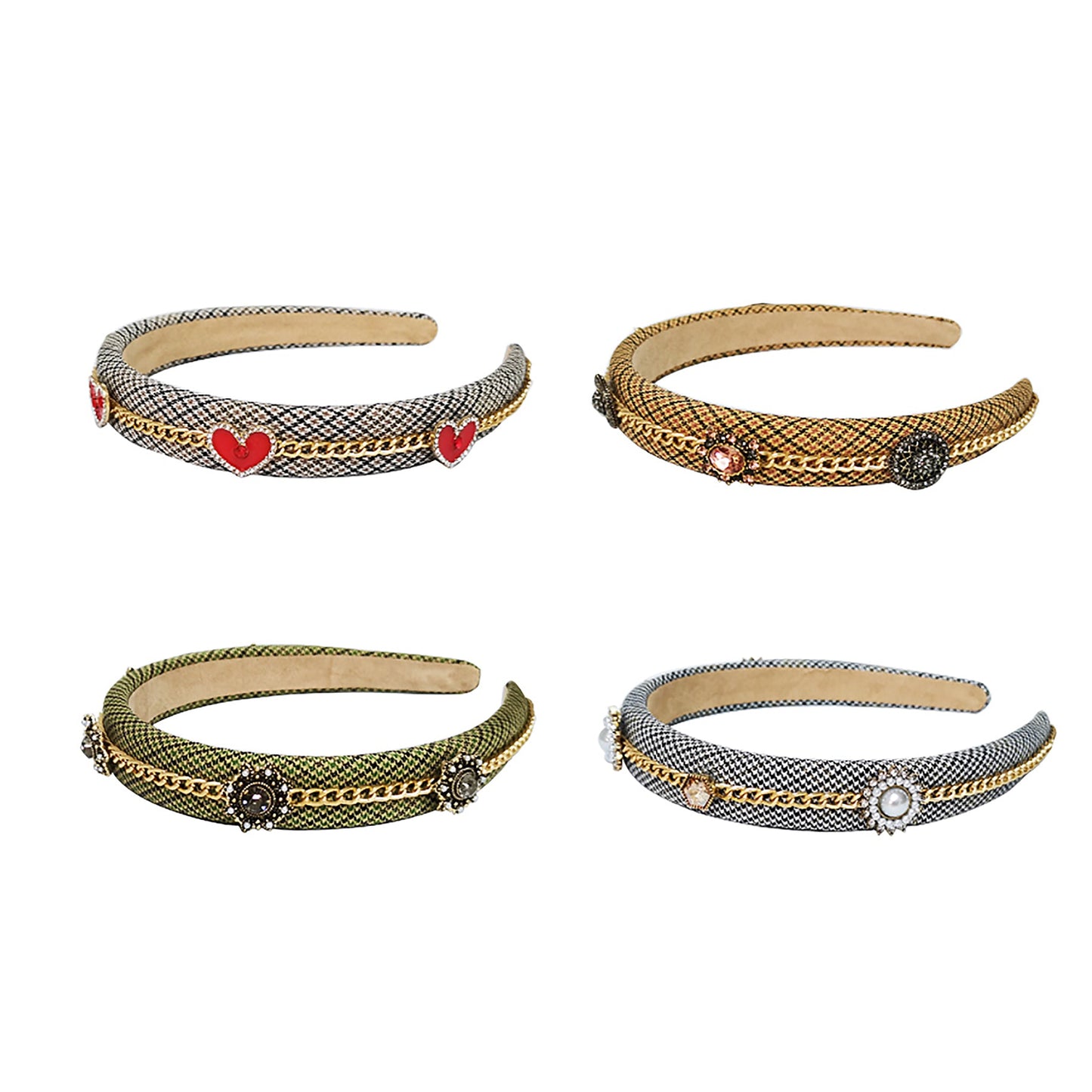 Charm Chain Decor Headband HB1011-74 (12PC)