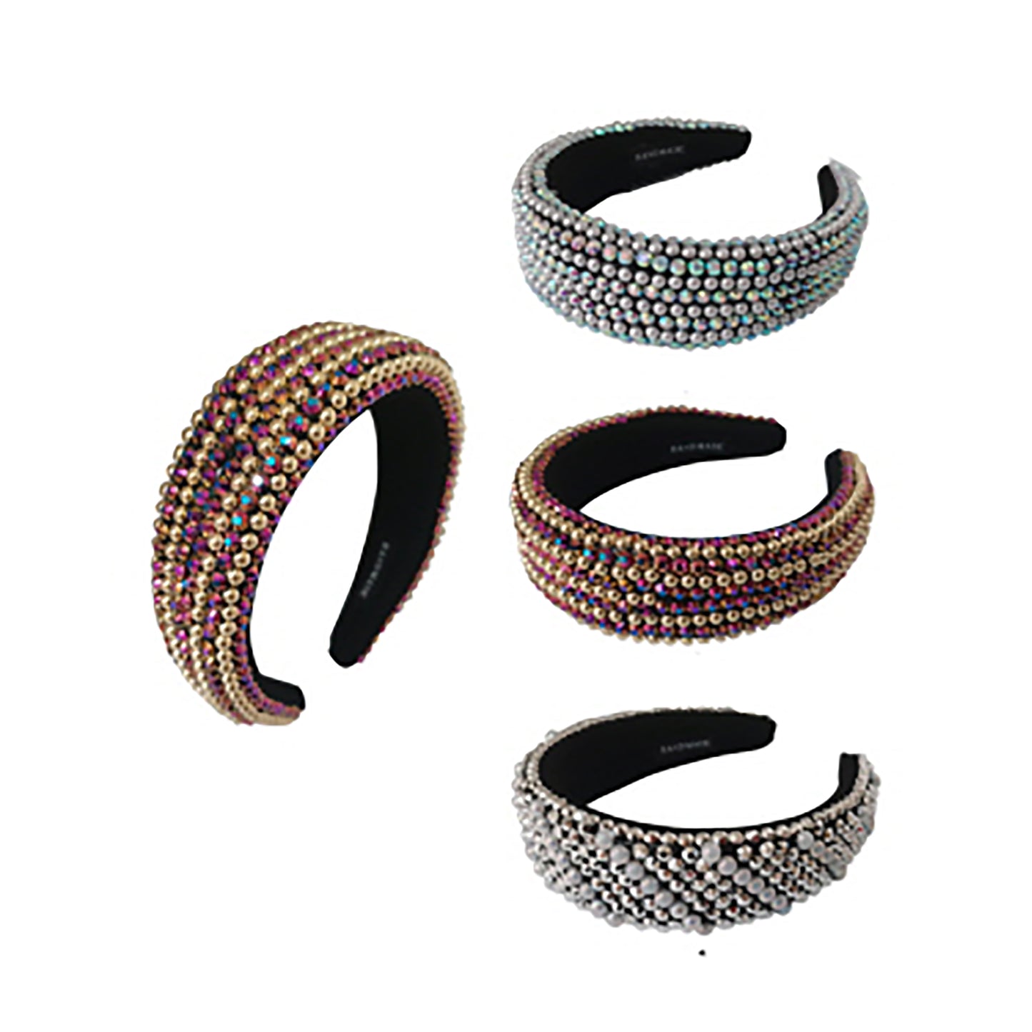 Pearl Decor Headband HB1024-34 (12PC)