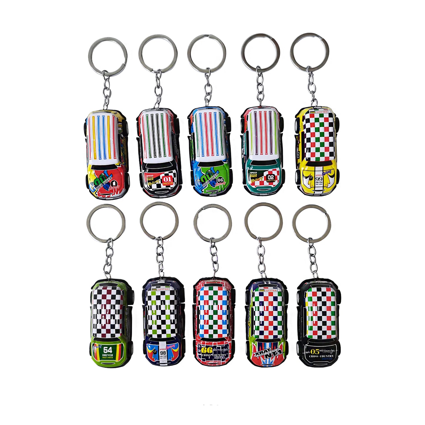 Toy Car Key Chain KC1212-39 (12PC)
