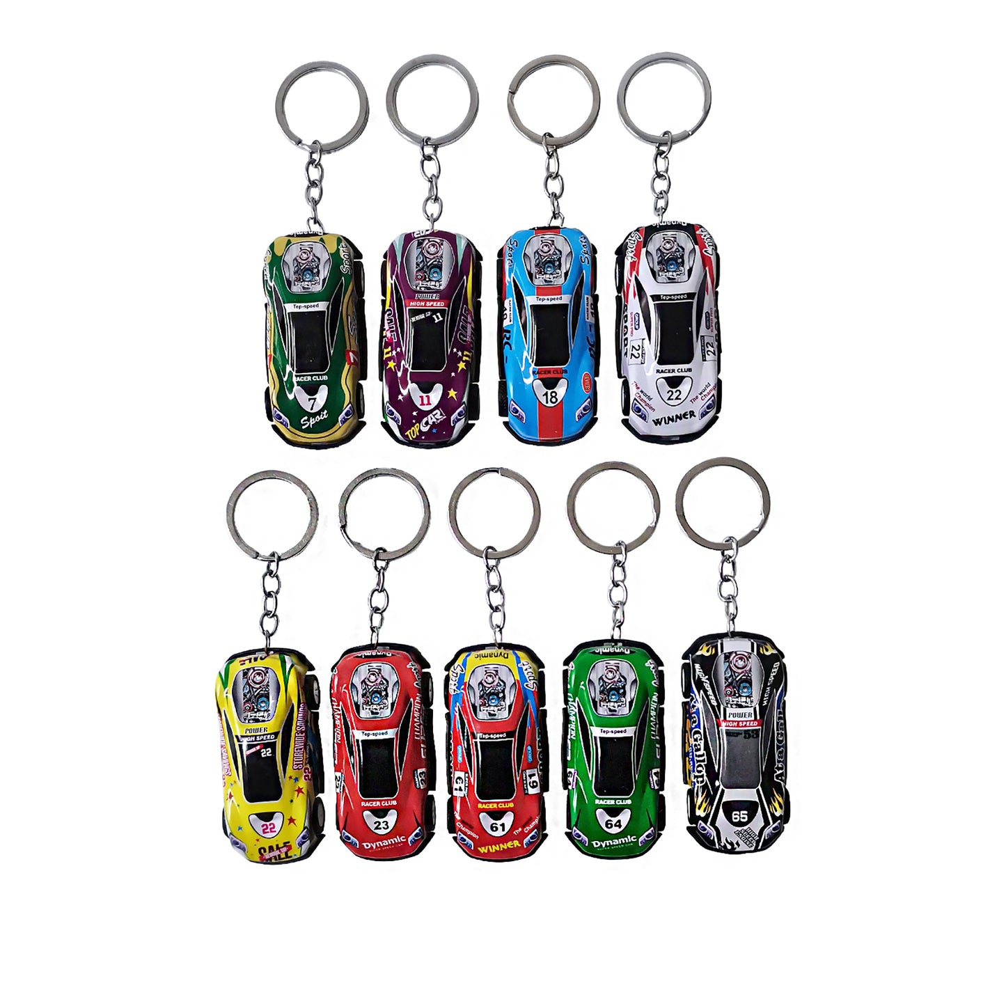 Toy Car Key Chain KC1212-41 (12PC)