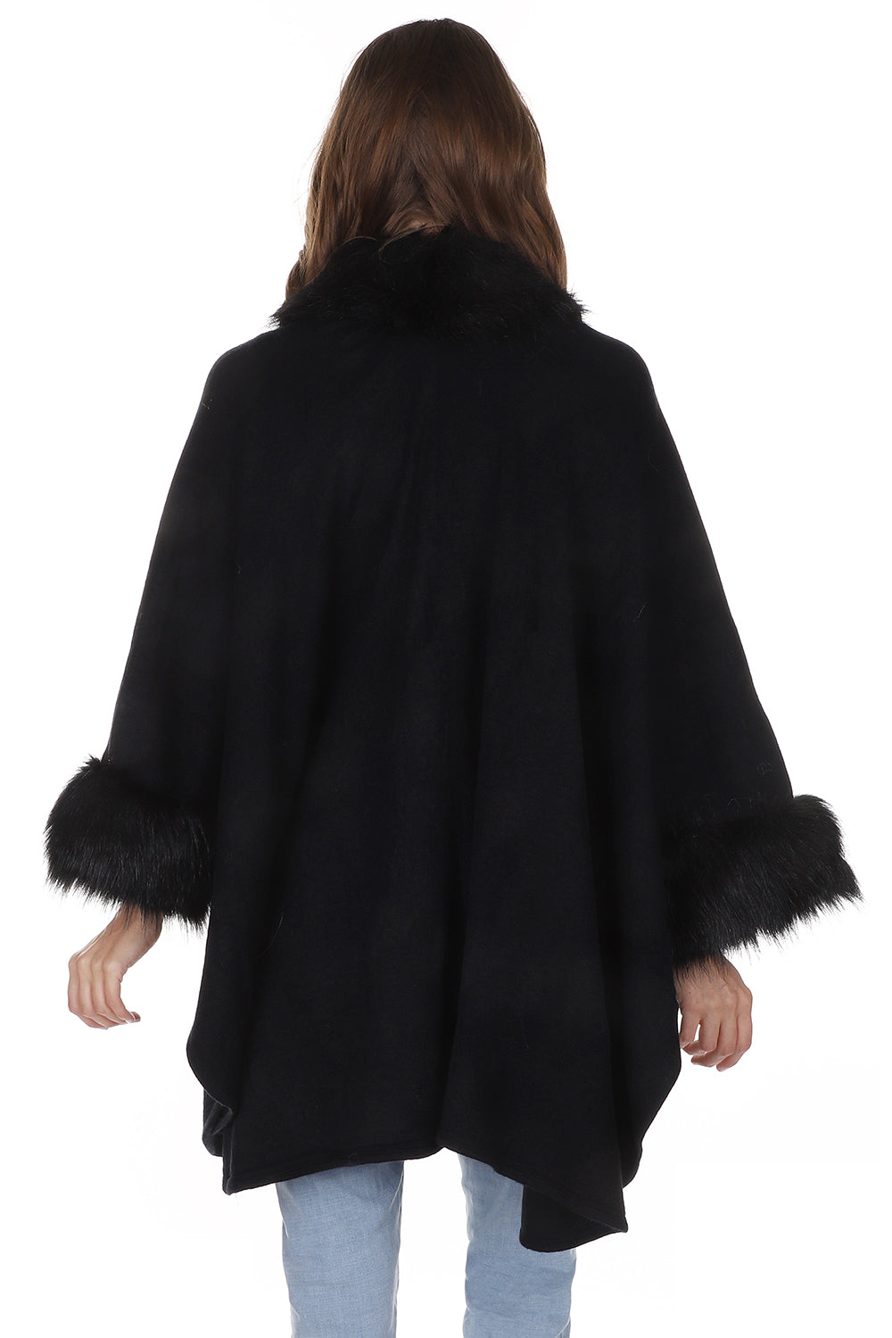FUR SHAWL LONG SH921 (3PC)