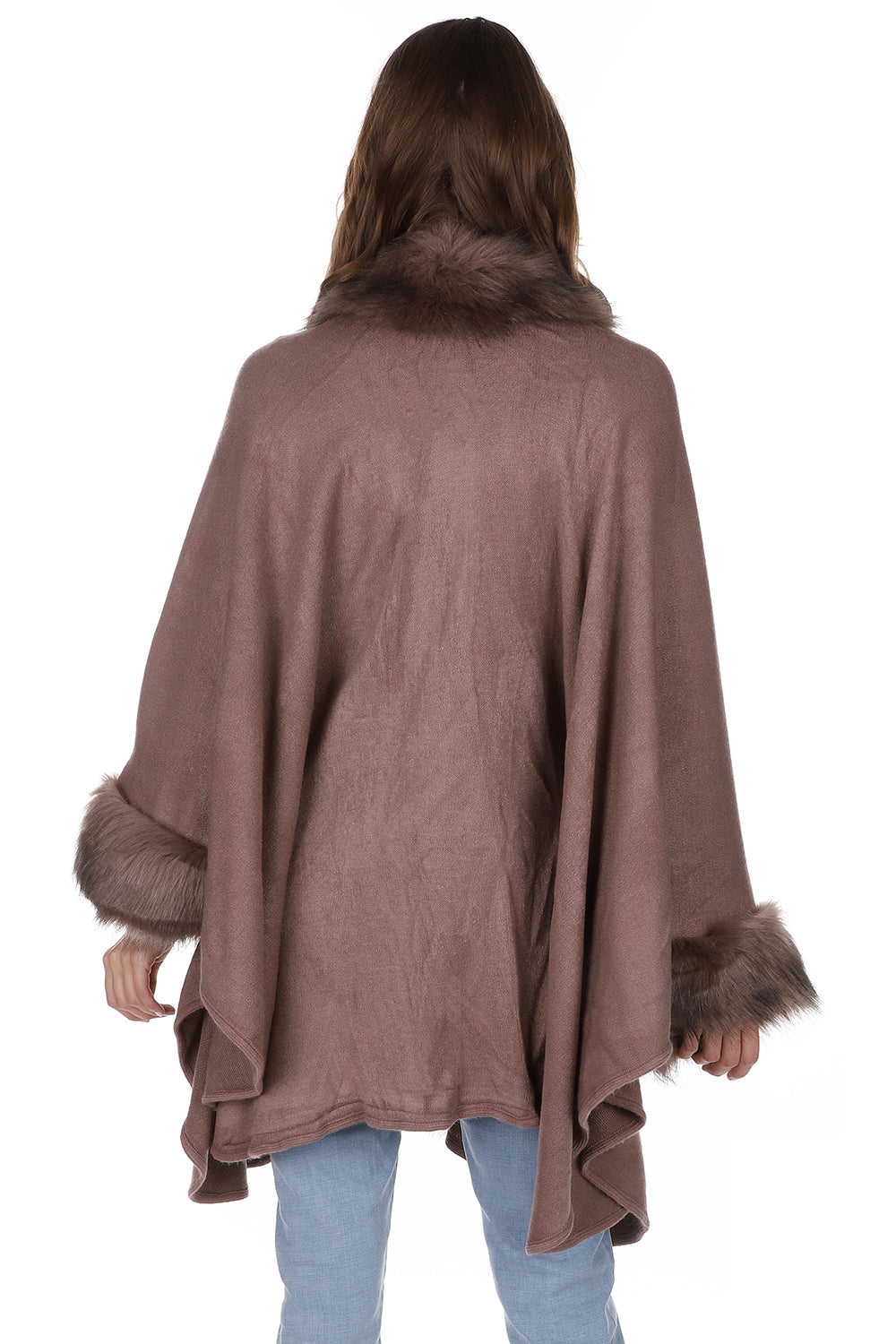 FUR SHAWL LONG SH921 (3PC)