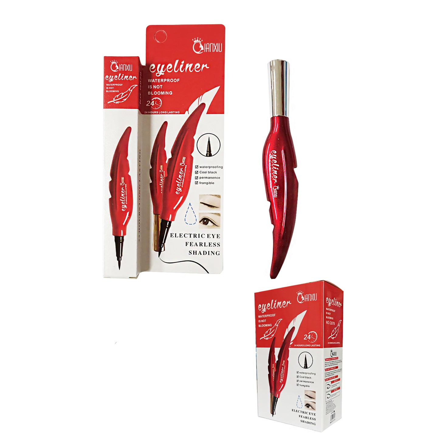 Waterproof Liquid Eyeliner SS21107-1 (12PC)