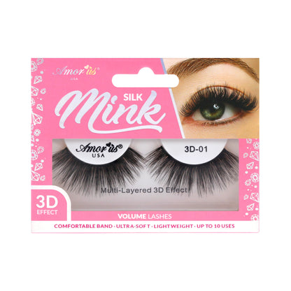 3D Eyelash Set With Display Stand