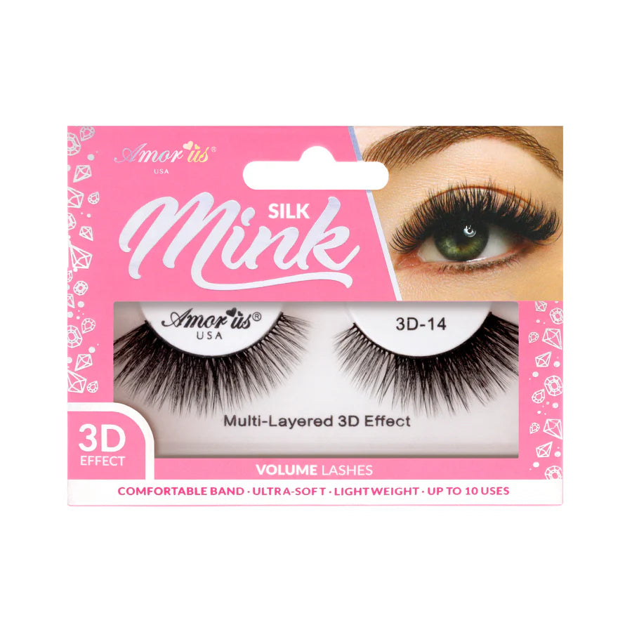 3D Eyelash Set With Display Stand