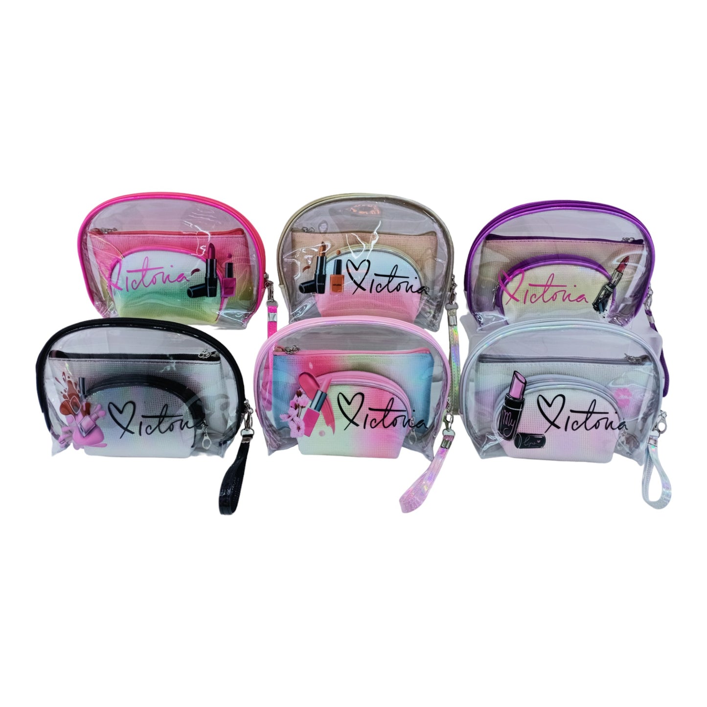 Clear Lipstick Pouch Set MK4226-10 (12SET)