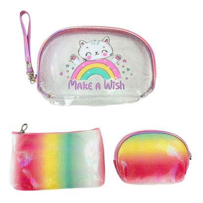 Clear Cat Pouch Set MK4226-7 (12SET)