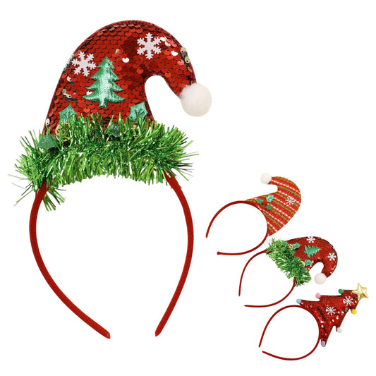 Christmas Decorative Hat Headband HB6905-17 (12PC)