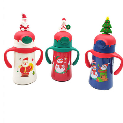 Santa Claus Christmas Cartoon Tumbler CP3103-12 (3PC)