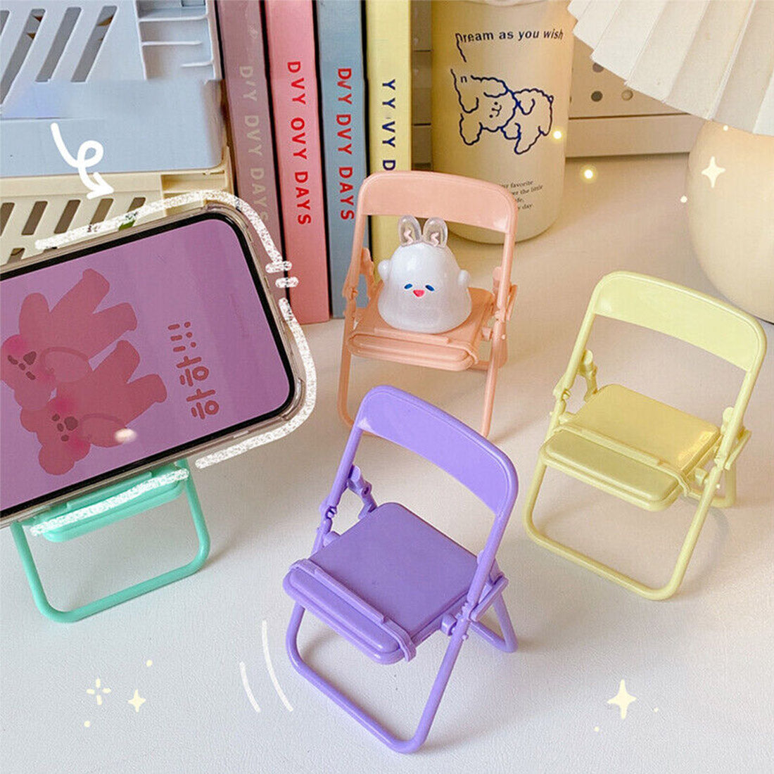 Cute Chair Smartphone Stand CS626-2 (12PC)