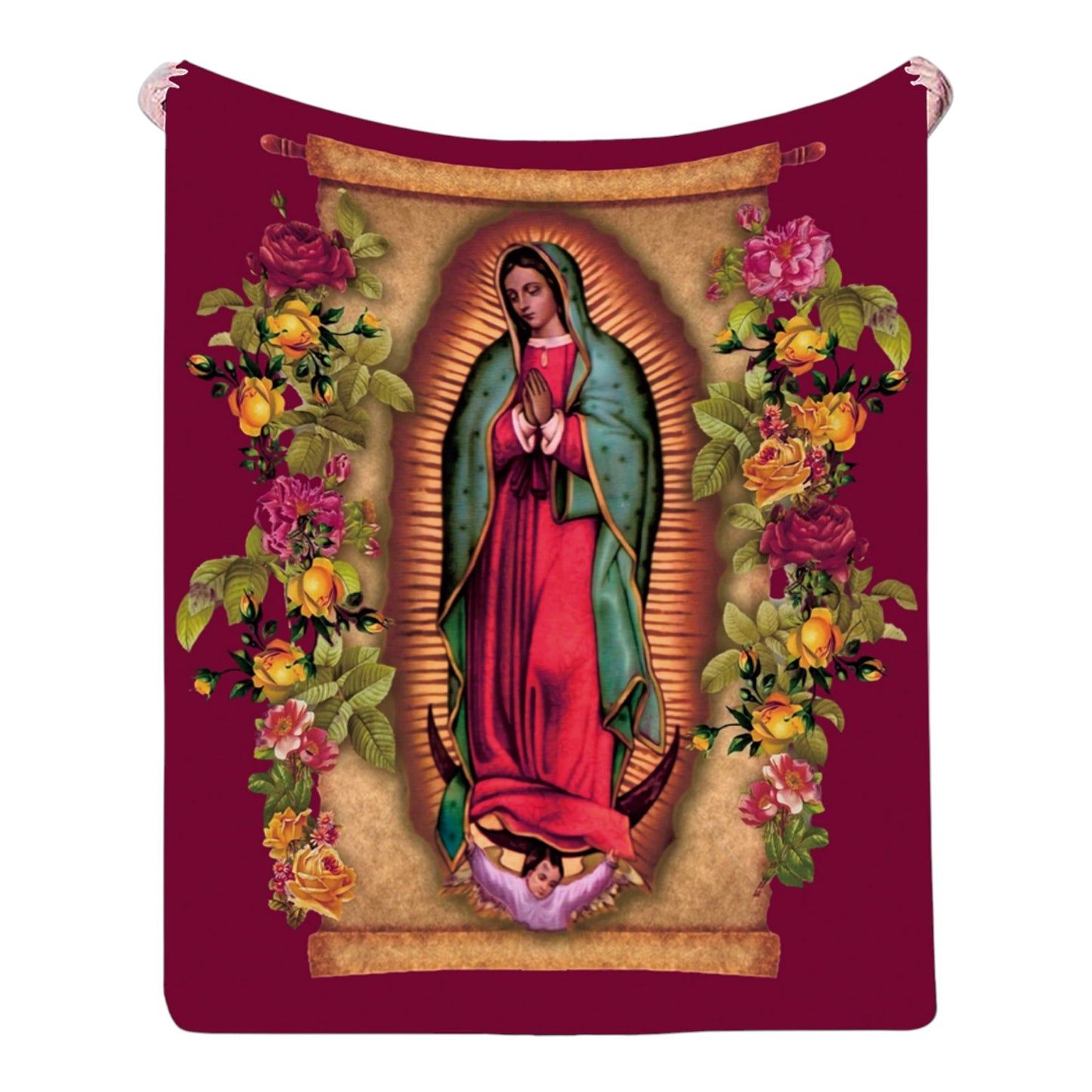 Our Lady of Virgin Mary Graphic Blanket 2-57 (3PC)