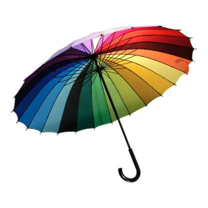 Rainbow 16 Panel Auto Open Fold Umbrella UM5616 (12PC)