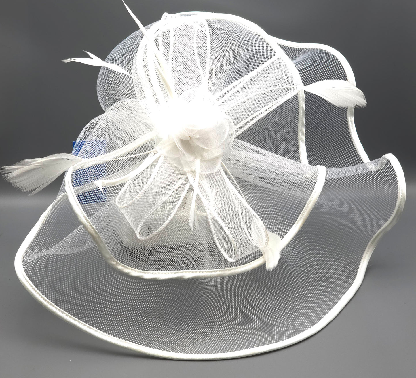 Fascinator Kentucky Derby & Tea Party Flower Feather Hat FF812.(3PC)