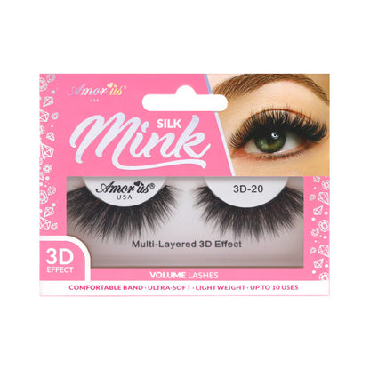 3D Eyelash Set With Display Stand