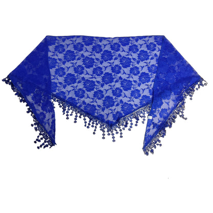 Rose Pattern Lace Scarves SS629 (12pcs)
