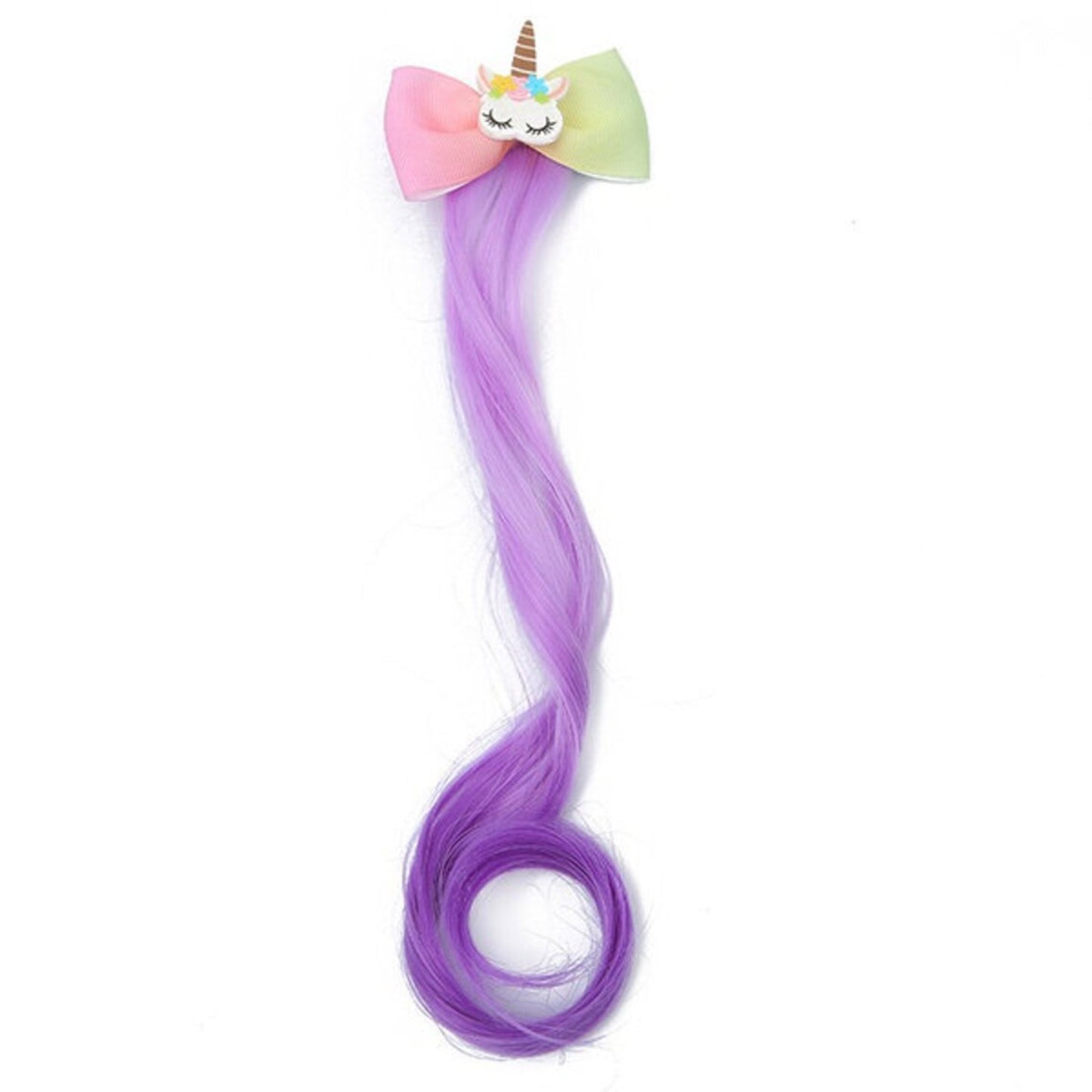 Ombre Wig Unicorn Ribbon Hair Decoration BR21015-23 (12PC)