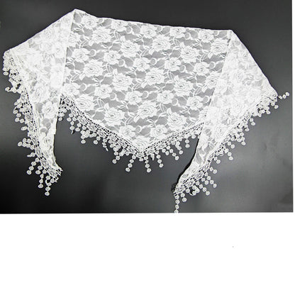 Rose Pattern Lace Scarves SS629 (12pcs)