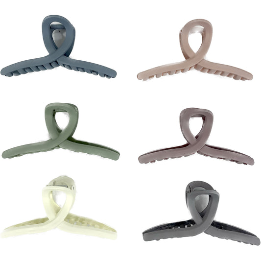5 INCHES JUMBO CURVE CLAW CLIP JC3713-2 (12PC)