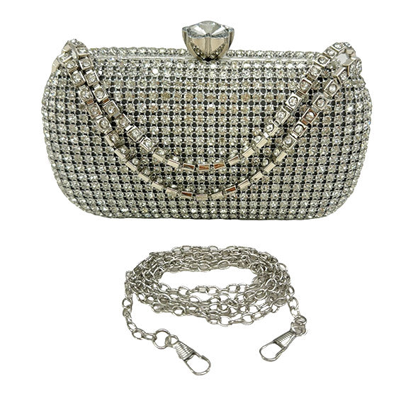 Rhinestone Chain Handle Evening Bag FB7260 (1pc)