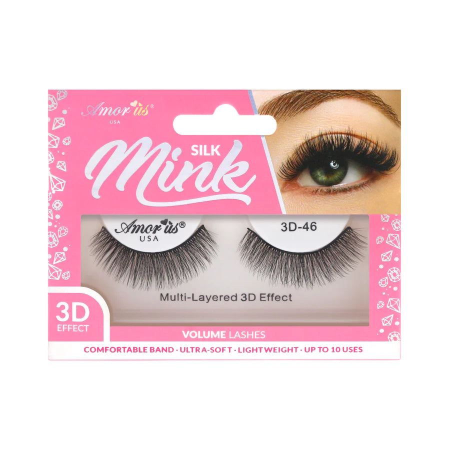 3D Eyelash Set With Display Stand