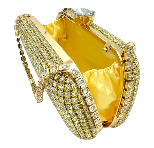 Rhinestone Chain Handle Evening Bag FB7260.. (2pc)