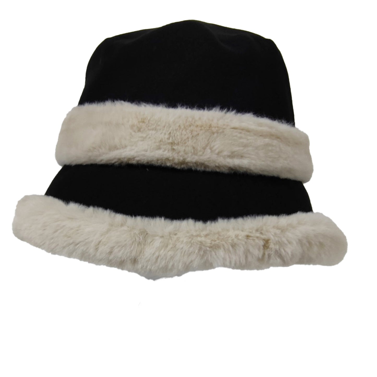 Women's Fur Bucket Hat HT3104-5 (4PC)