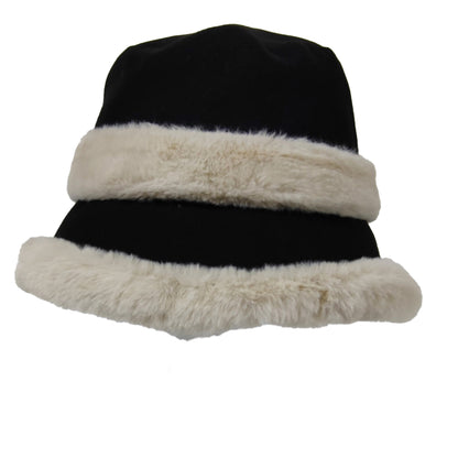 Women's Fur Bucket Hat HT3104-5 (4PC)
