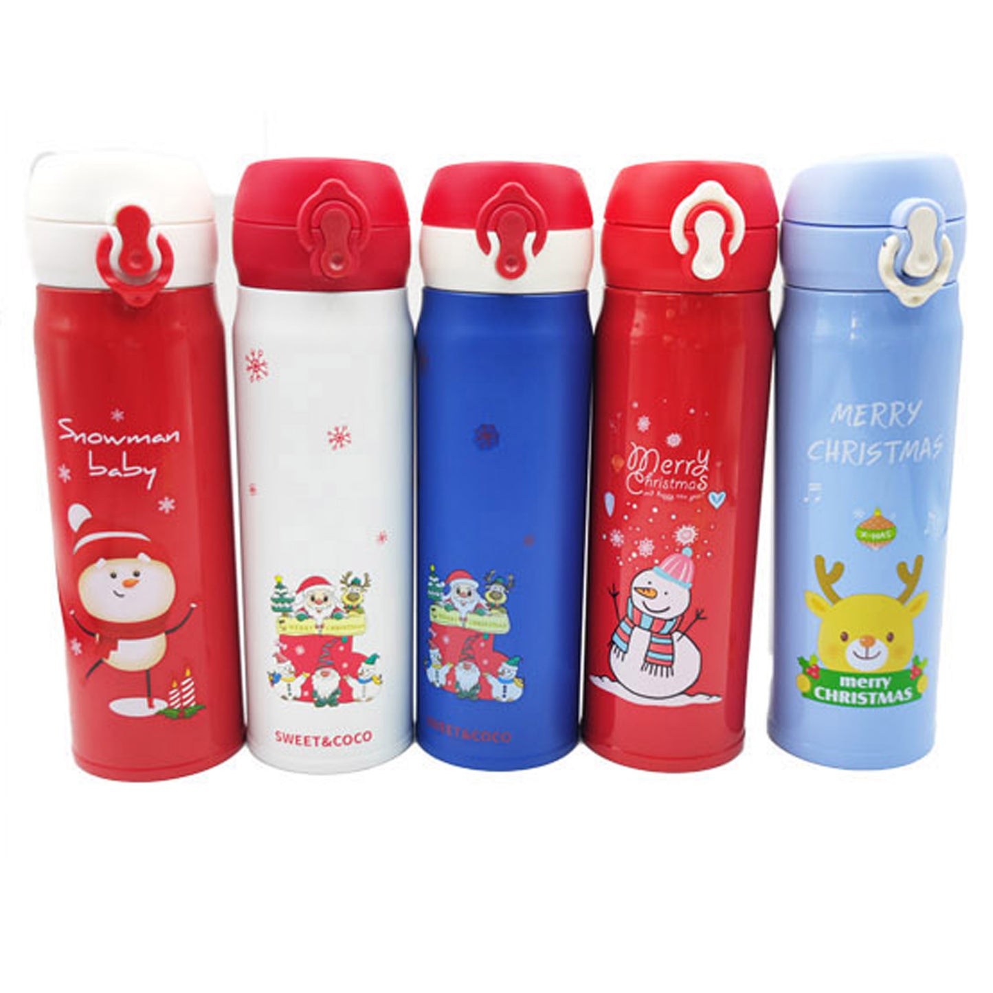 Christmas Cartoon Tumbler CP3103-15 (5PC)