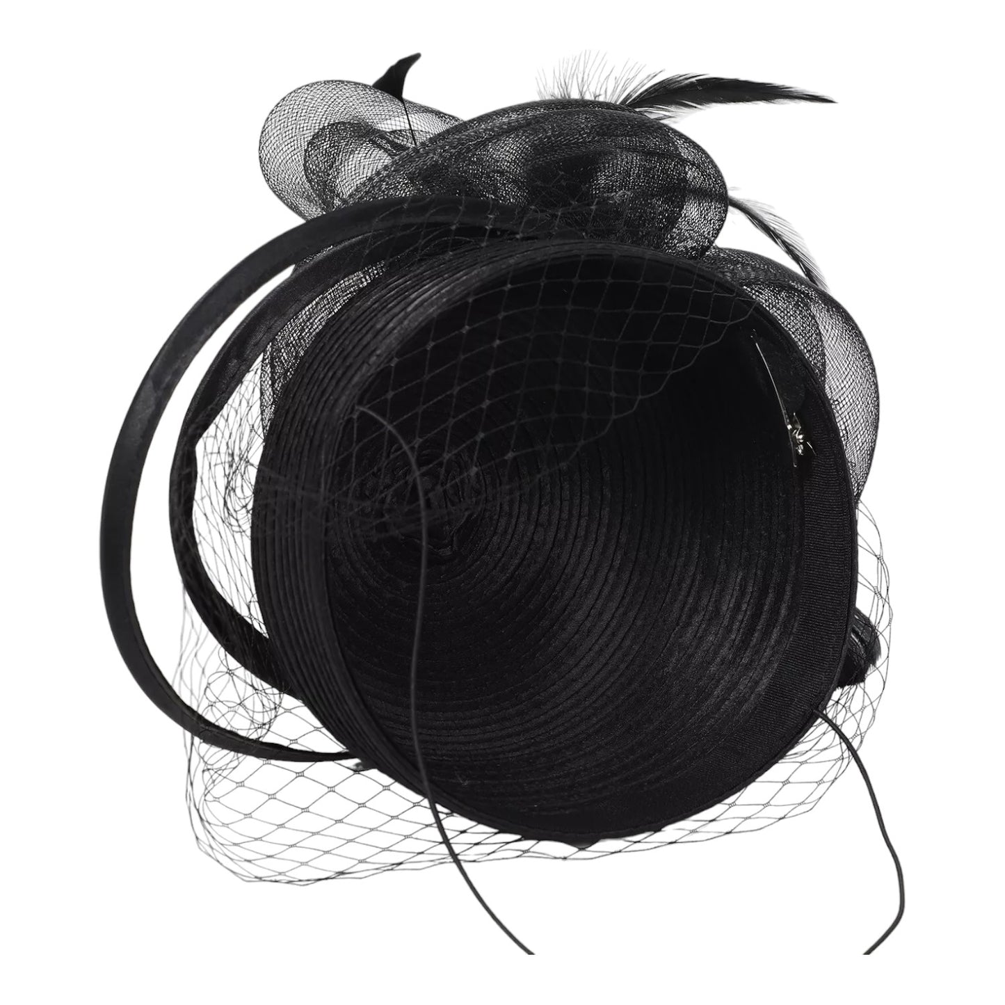 VINTAGE FASCINATOR CHURCH DERBY COCKTAIL TEA PARTY PILLBOX HAT  FF919 (1PC)