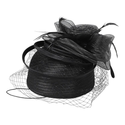 VINTAGE FASCINATOR CHURCH DERBY COCKTAIL TEA PARTY PILLBOX HAT  FF919 (1PC)