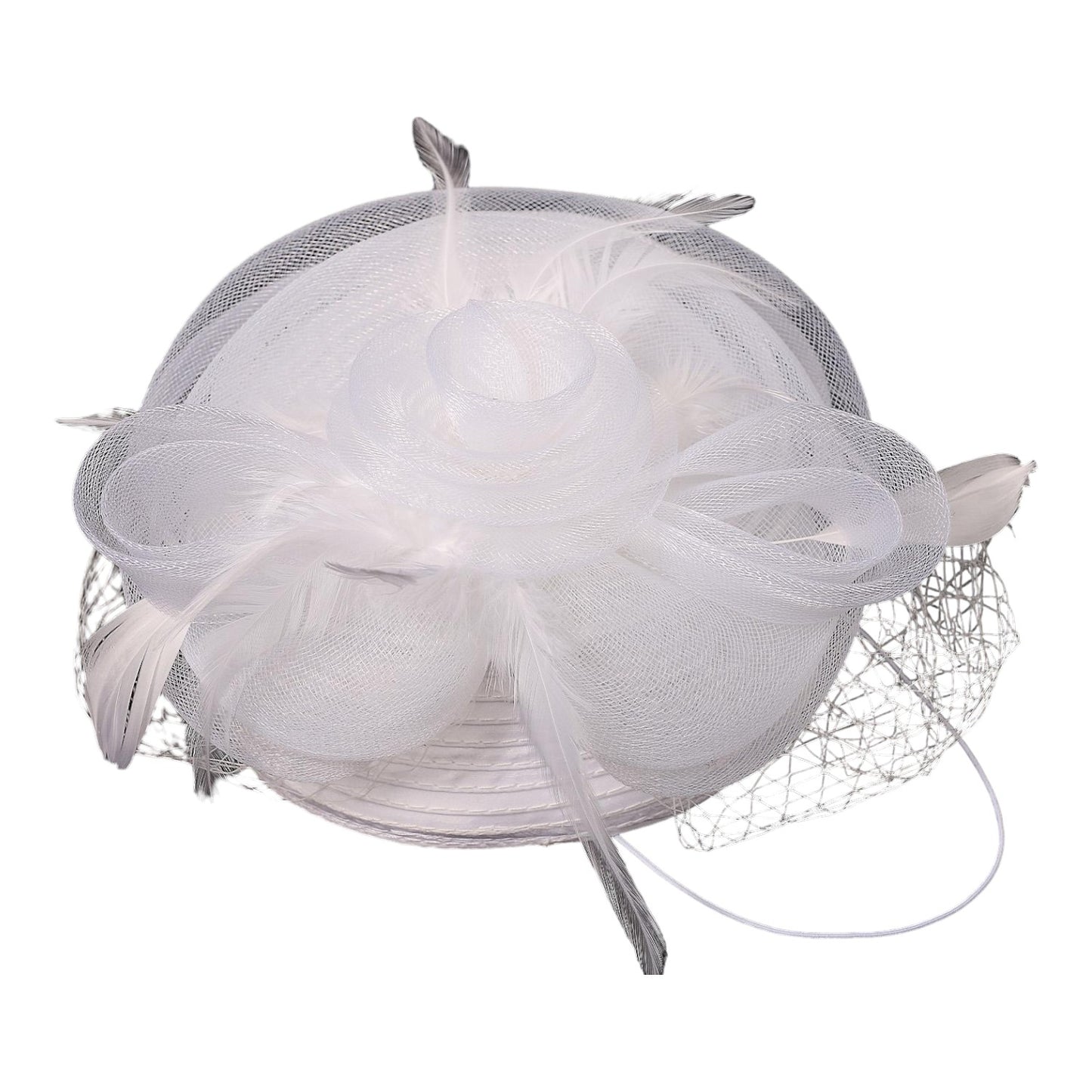 VINTAGE FASCINATOR CHURCH DERBY COCKTAIL TEA PARTY PILLBOX HAT  FF919 (1PC)