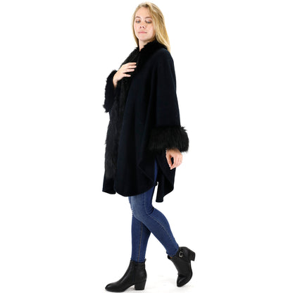 FUR SHAWL LONG SH921 (3PC)