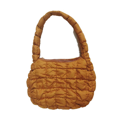 Puffer Quilted Tote Shoulder Bag Small BG0372 (1PC)
