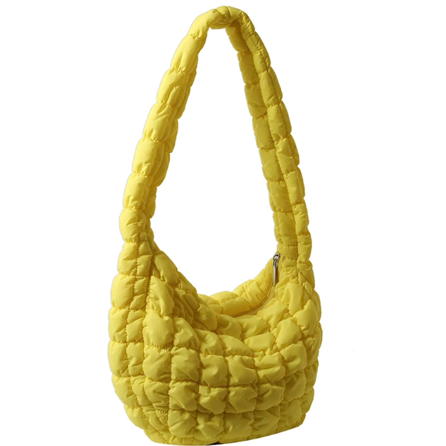 Puffer Quilted Tote Shoulder Bag Small BG0372 (1PC)