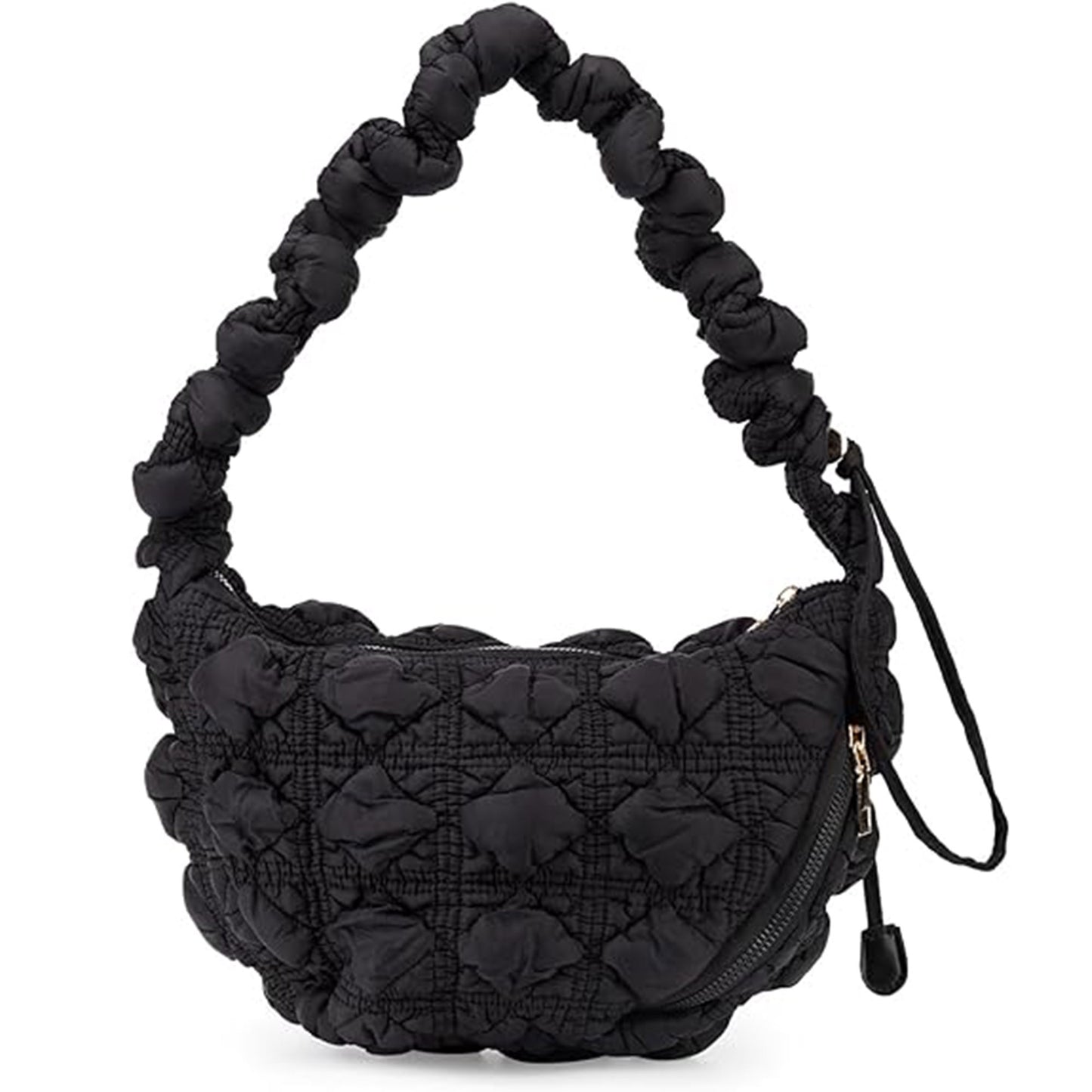 Puffer Quilted Crescent Crossbody Bag BG0972 (1PC)