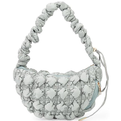 Puffer Quilted Crescent Crossbody Bag BG0972 (1PC)