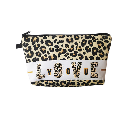 Leopard Love You Printing Makeup Pouch BG3111-41 (12PC)