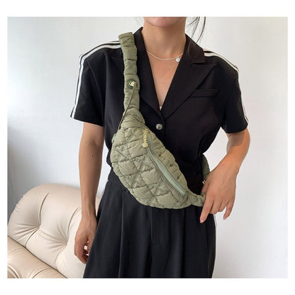Puffer Quilted Crossbody Bag BG9072 (3PC)