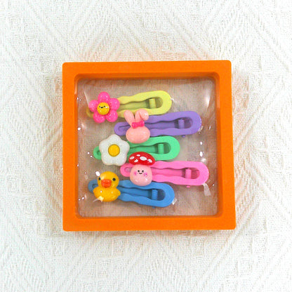Kids Cute Charm Colorful Hair Clip BH4977-7 (5CASE)