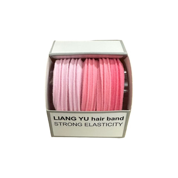 ELASTIC COLOR HAIR TIE 5PCS IN PER CASE RB4228-5 (12PC)