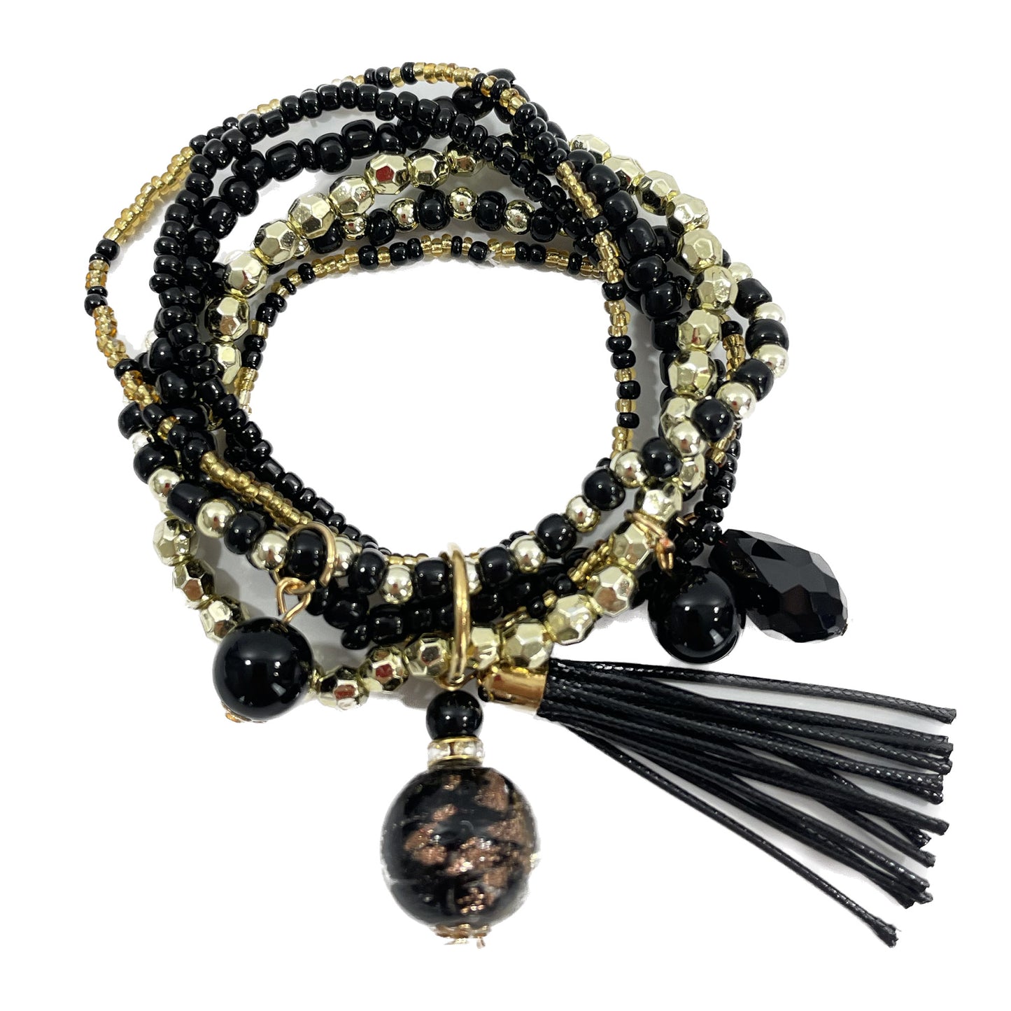 Tassel Bead Bracelet BR2221-19. (12PC)